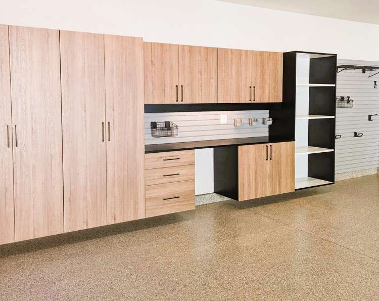 Transforming Spaces with Locally-Owned Custom Garage Cabinets and Epoxy Flooring