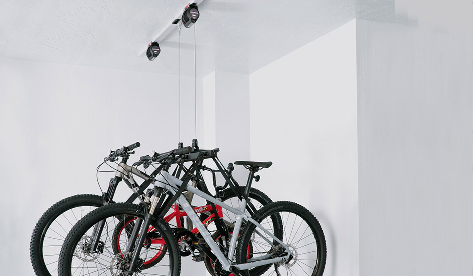 automated garage multi-bike lifter