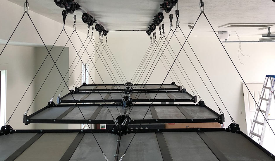 automated garage platform lifter